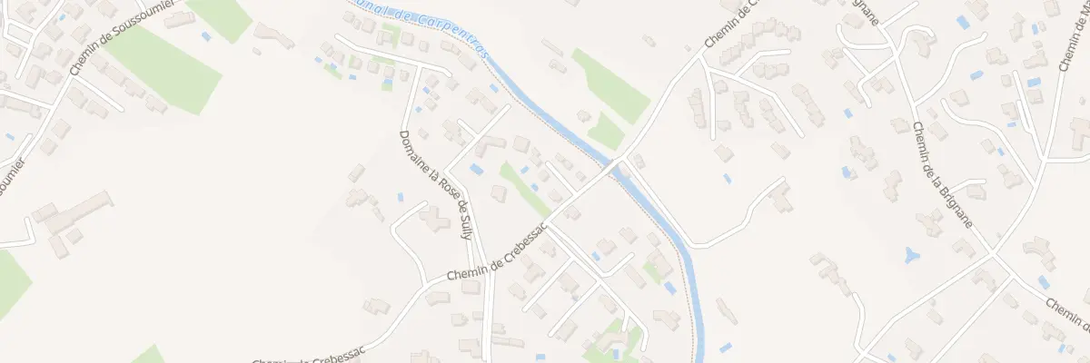 Plan du 547 Che de Crébessac à L’Isle-sur-la-Sorgue