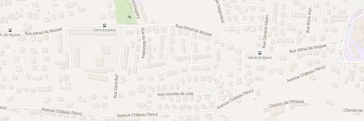Plan du 21 Rue du Belvedere à Romans-sur-Isère