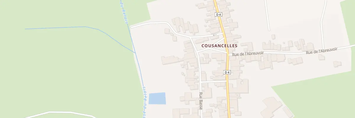 Plan du 10 Rue Basse à Cousances-les-Forges