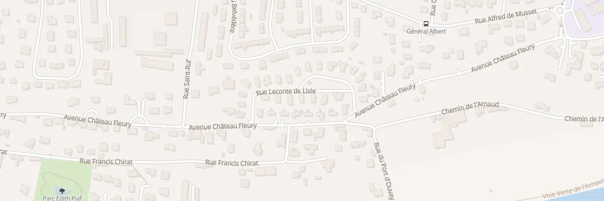 Plan du 9 Rue Leconte de Lisle à Romans-sur-Isère