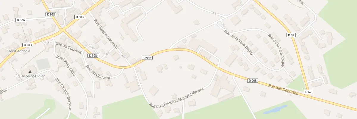 Plan du 8 Rue des Déportés à Clermont-en-Argonne