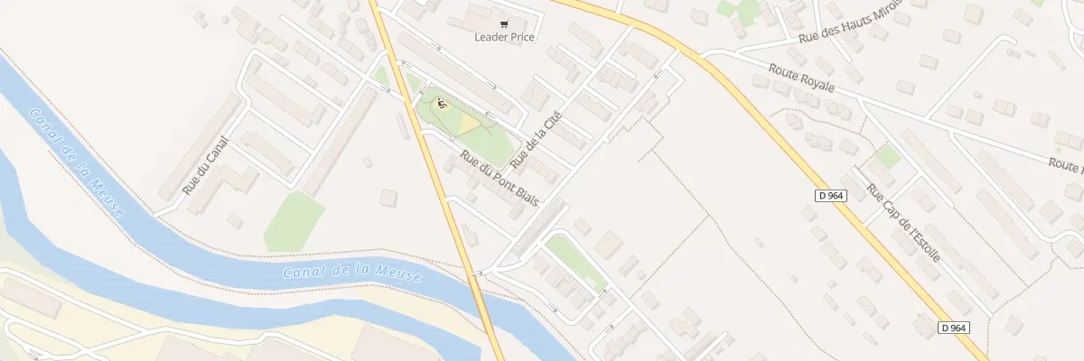 Plan du 6 Rue Entre Deux Moulins à Blanzy-la-Salonnaise