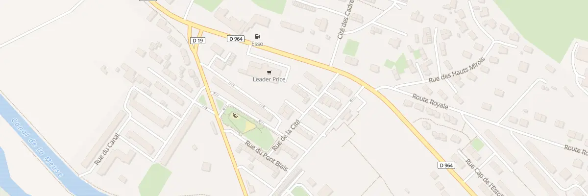 Plan du 5 Rue de la Cité à Mouzon