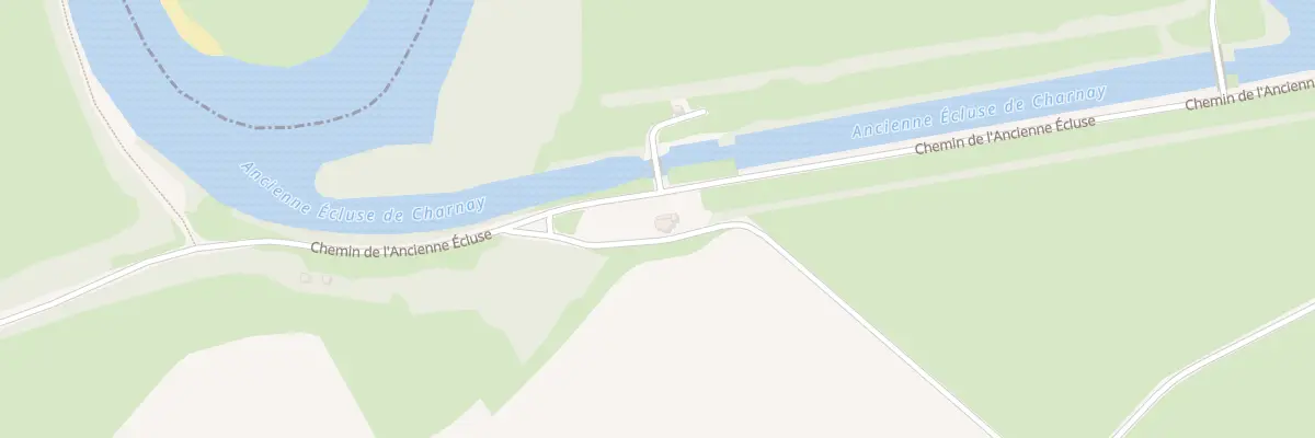 Plan du 1 Che de l’Ancienne Écluse à Charnay-lès-Chalon