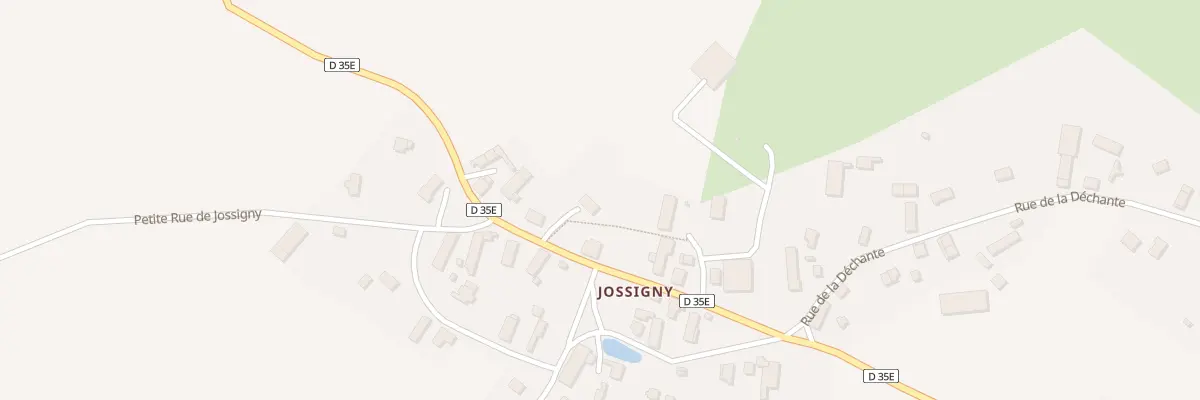 Plan du 3B Rte de Jossigny à Labergement-lès-Seurre