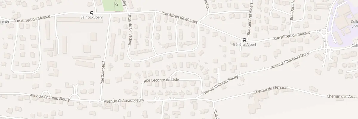 Plan du 22 Rue du Belvedere à Romans-sur-Isère
