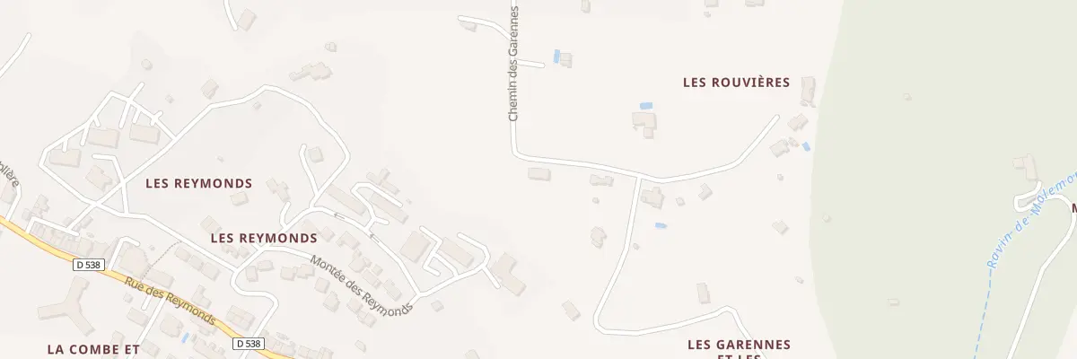 Plan du 190 Che des Garennes à Dieulefit