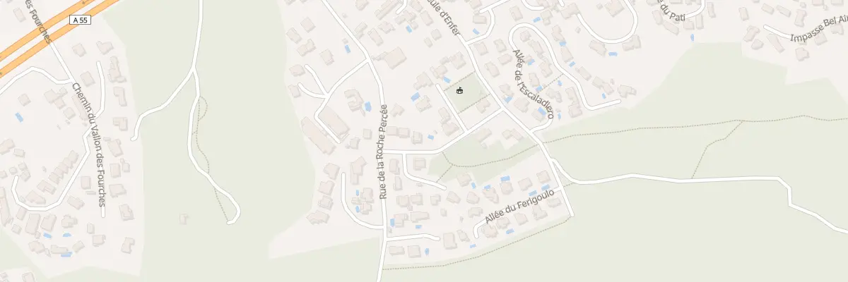 Plan du 9439 Rue de la Roche Percée à Martigues