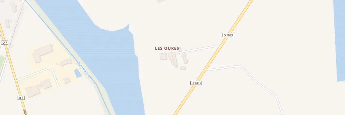 Plan du 5081 Les Oures à Marlieux