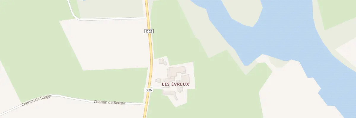 Plan du 1243 Rte de la Dombes à Saint-André-le-Bouchoux