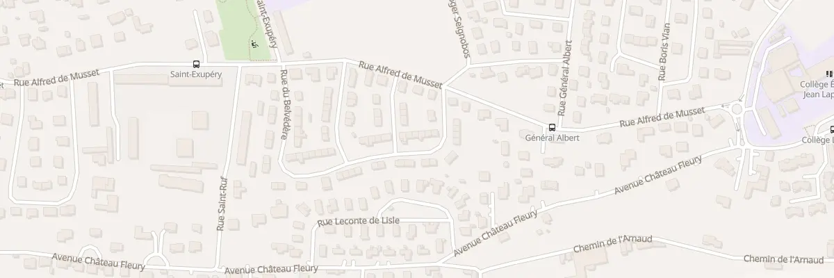 Plan du 11 Rue du Belvedere à Romans-sur-Isère