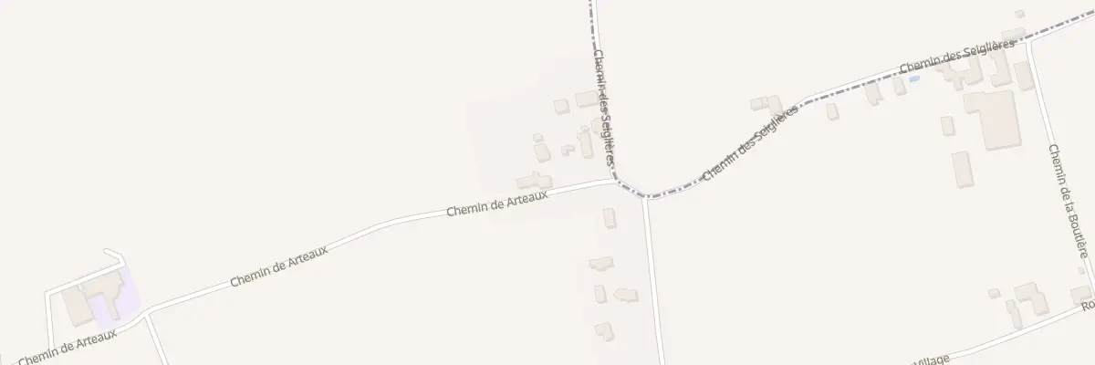 Plan du 541 Che des Arteaux à Savas-Mépin