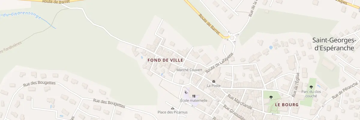 Plan du 35 Pl de la Halle à Saint-Georges-d’Espéranche