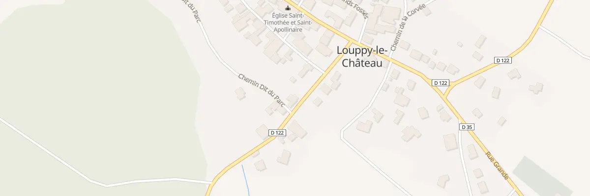 Plan du 4 Vc Binarue à Louppy-le-Château