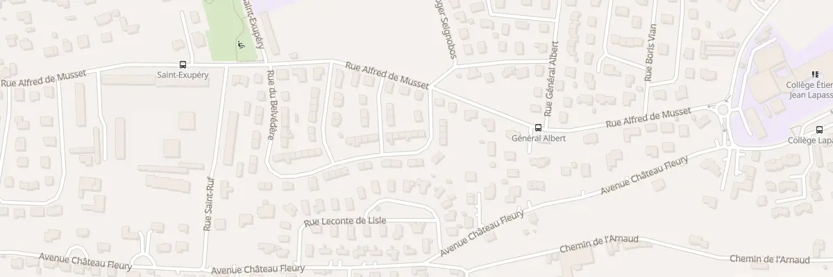 Plan du 7 Rue du Belvedere à Romans-sur-Isère