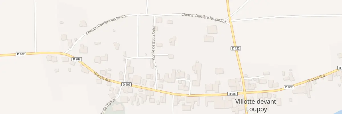 Plan du 2 Imp Jean Renauld à Villotte-devant-Louppy