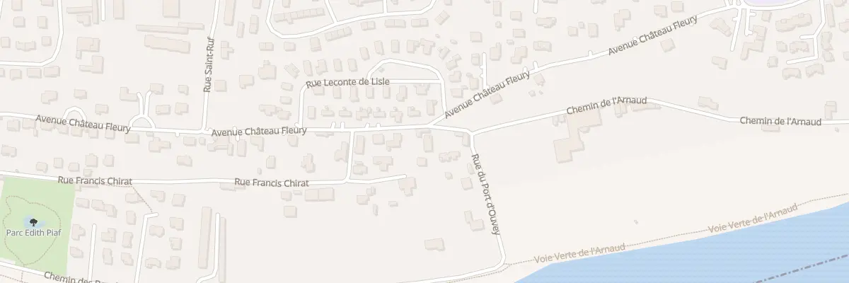 Plan du 78B Av Chateau Fleury à Romans-sur-Isère