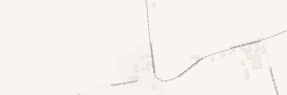 Plan du 412 Chem des Seiglieres à Savas-Mépin