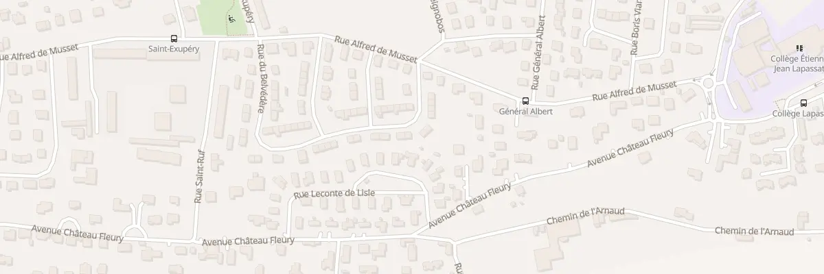 Plan du 16 Rue du Belvedere à Romans-sur-Isère
