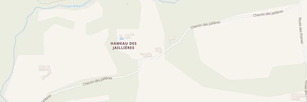 Plan du 506 Che des Jaillières à Pisieu