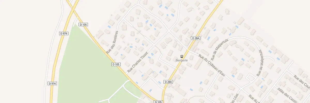 Plan du 7 Rue de la Bergerie à Norges-la-Ville