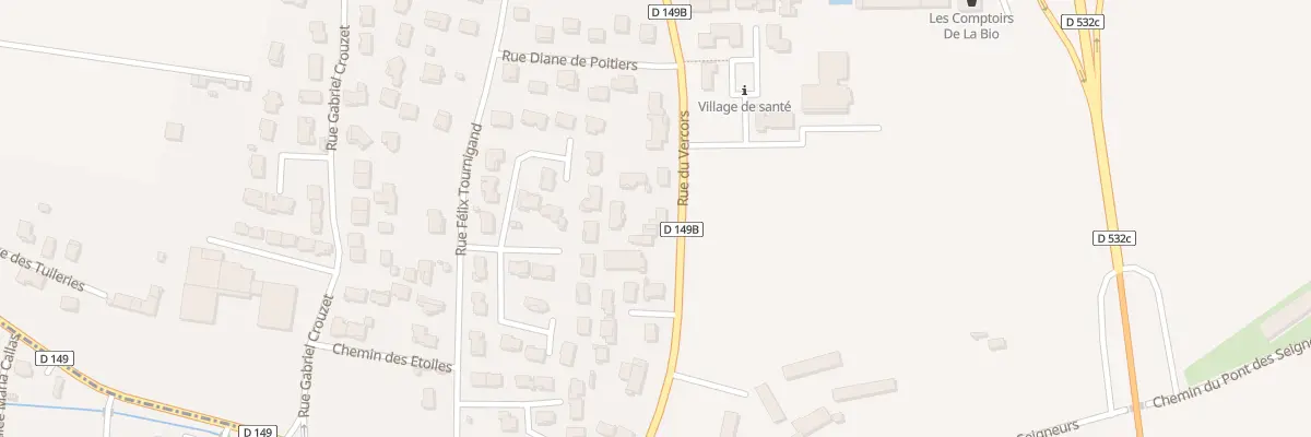 Plan du 68 Rue du Vercors à Chatuzange-le-Goubet