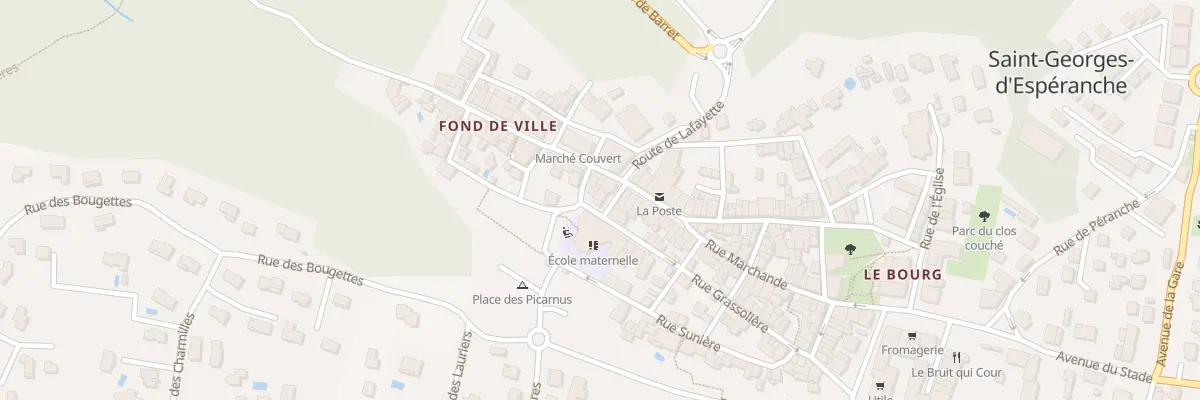 Plan du 63 Rue de la Grassoliere à Saint-Georges-d’Espéranche