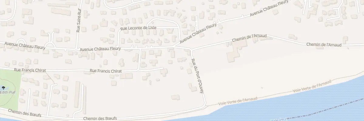 Plan du 75 Rue Port D’Ouvey à Romans-sur-Isère