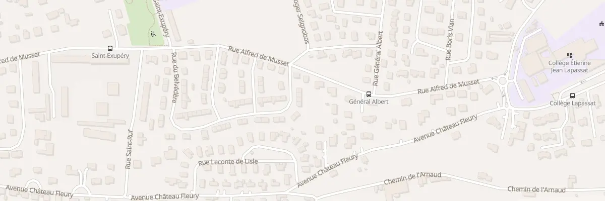 Plan du 8 Rue du Belvedere à Romans-sur-Isère