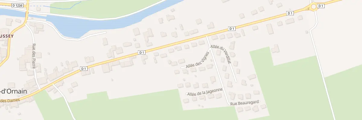 Plan du 2 All des Vignes à Val-d’Ornain
