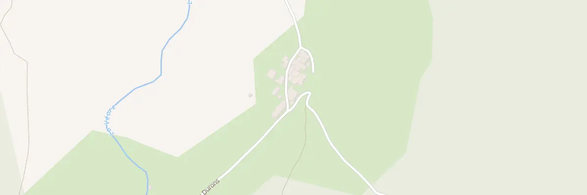 Plan du 1335 Rte des Durons à Combovin