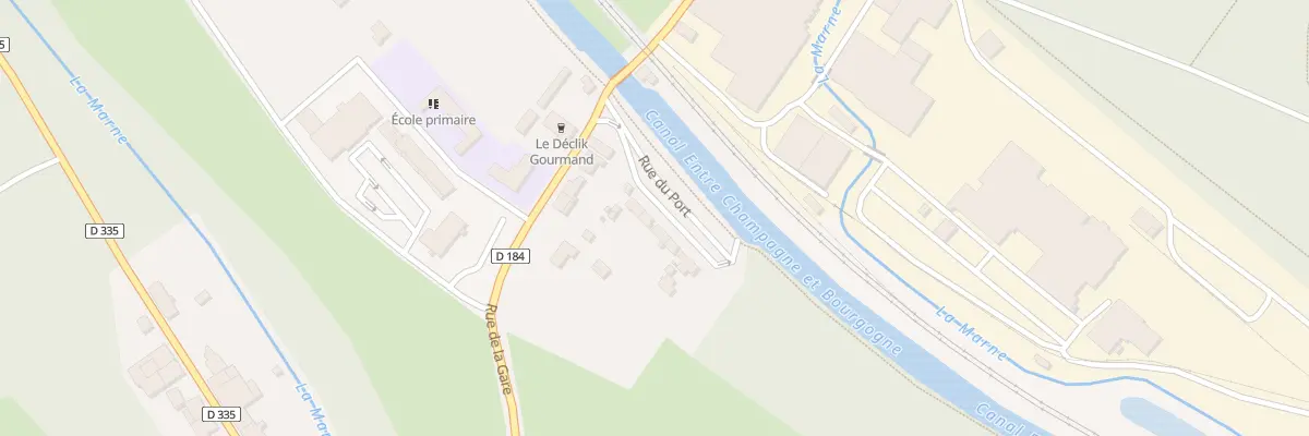 Plan du 5 Rue du Port à Bayard-sur-Marne