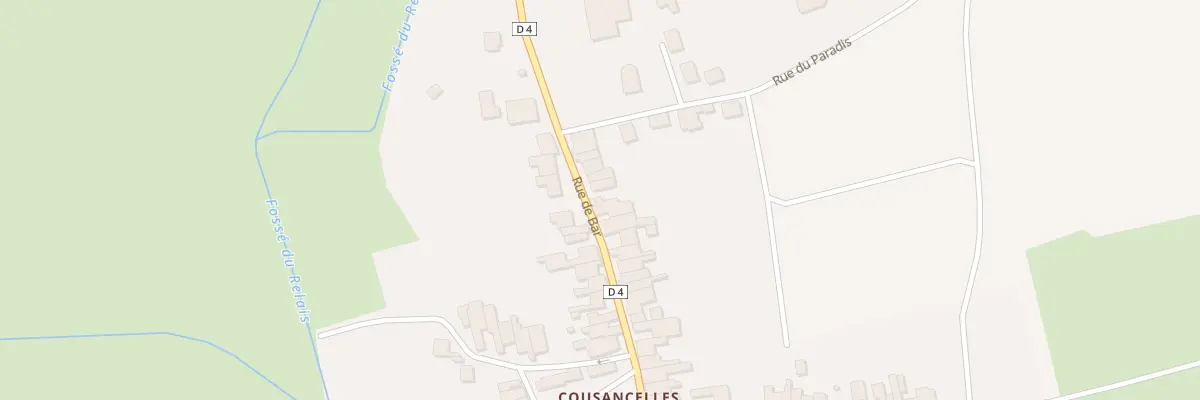 Plan du 30 Rue de Bar à Cousances-les-Forges