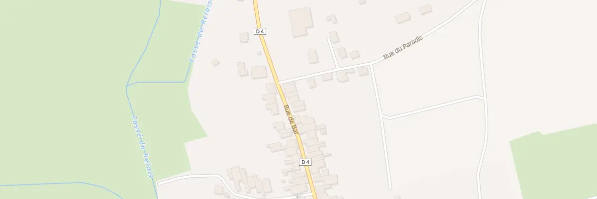 Plan du 36 Rue de Bar à Cousances-les-Forges