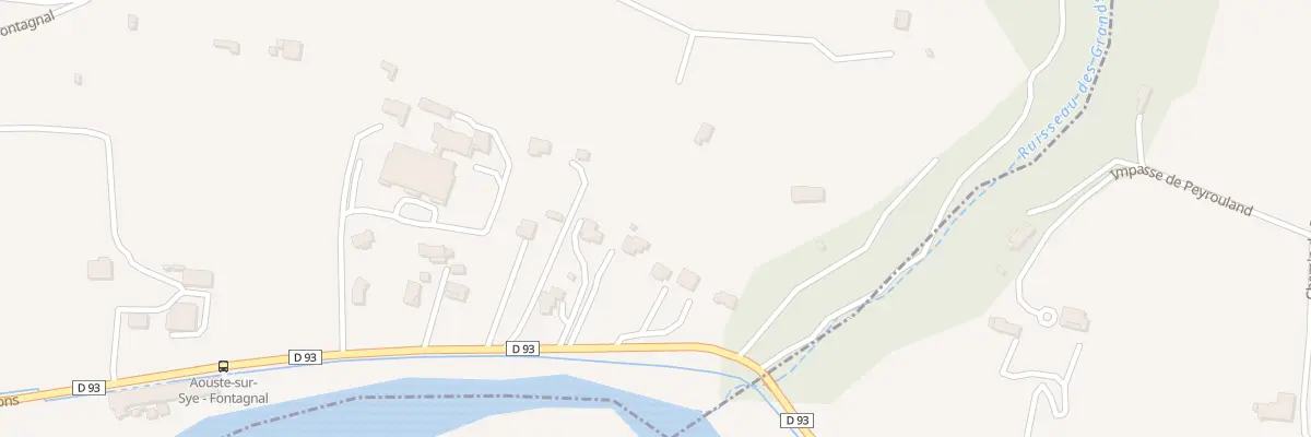 Plan du 5680 Fontagnal à Aouste-sur-Sye