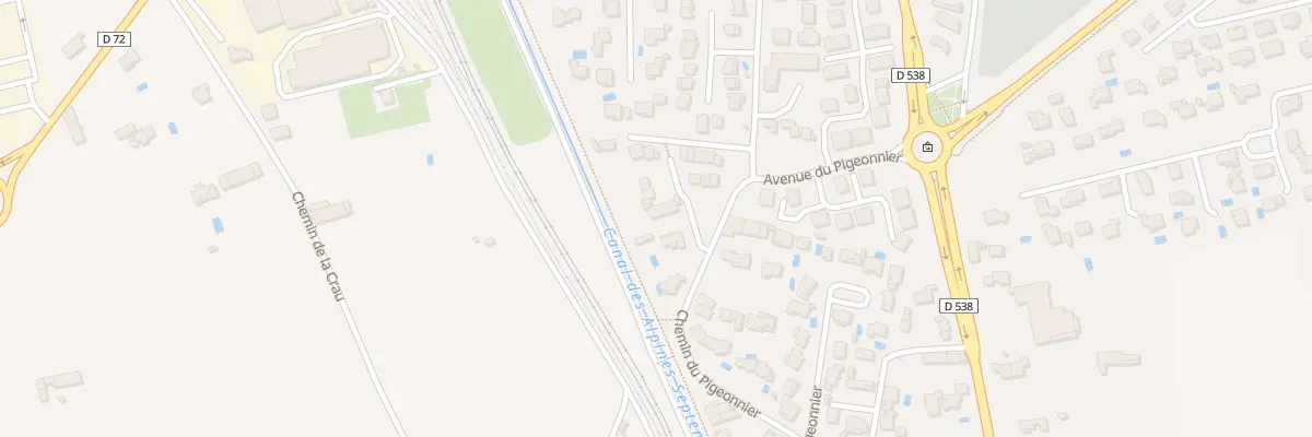 Plan du 33B Che du Pigeonnier à Sénas