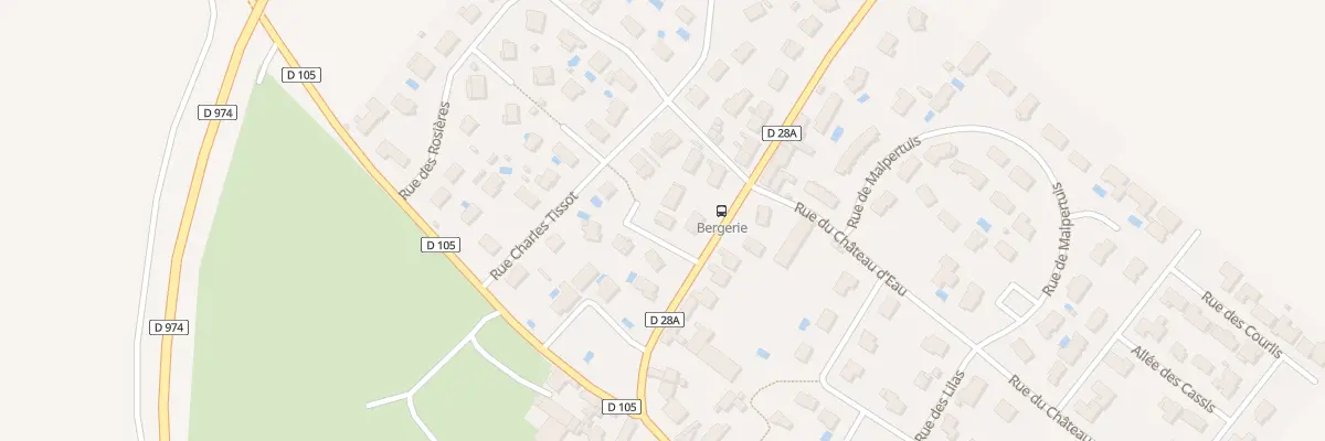 Plan du 4 Rue de la Bergerie à Norges-la-Ville