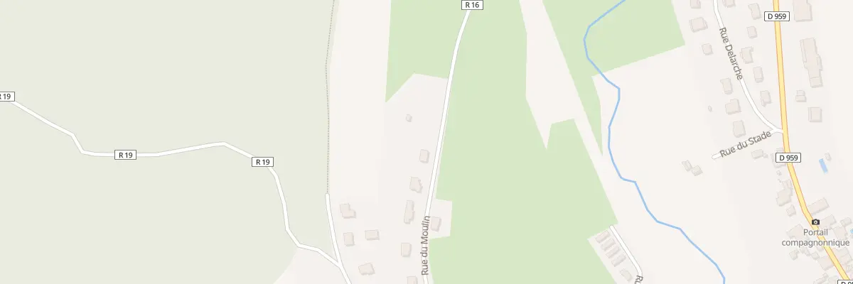 Plan du 19 Rue du Moulin à Marey-sur-Tille