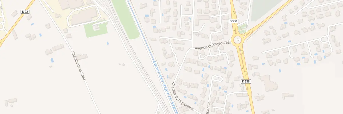 Plan du 33C Che du Pigeonnier à Sénas
