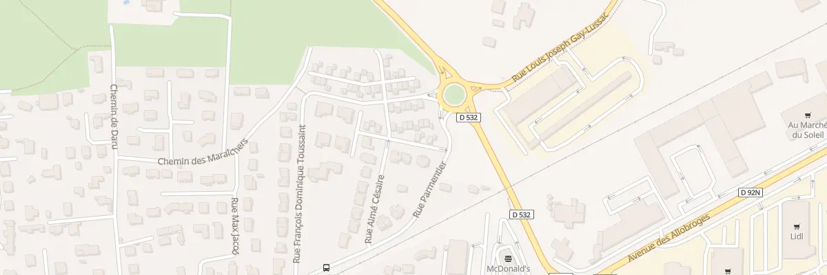 Plan du 4 Rue Germaine Tillion à Romans-sur-Isère