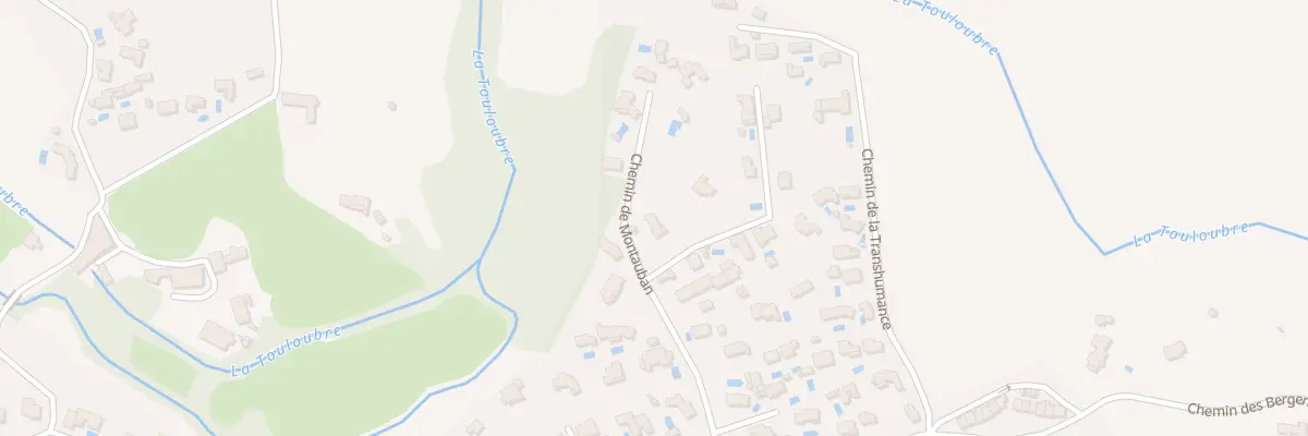 Plan du 234 Che de Montauban à Grans