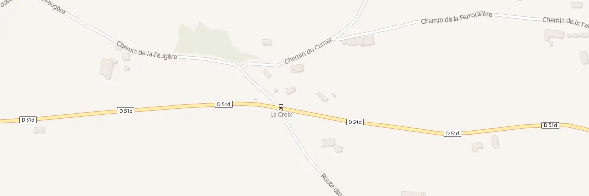 Plan du 1193 Rte de Pommier de Beaurepaire à Pisieu