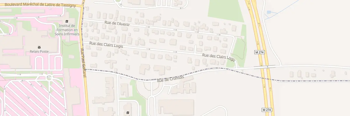 Plan du 264 Rue des Clairs Logis à Saint-Apollinaire