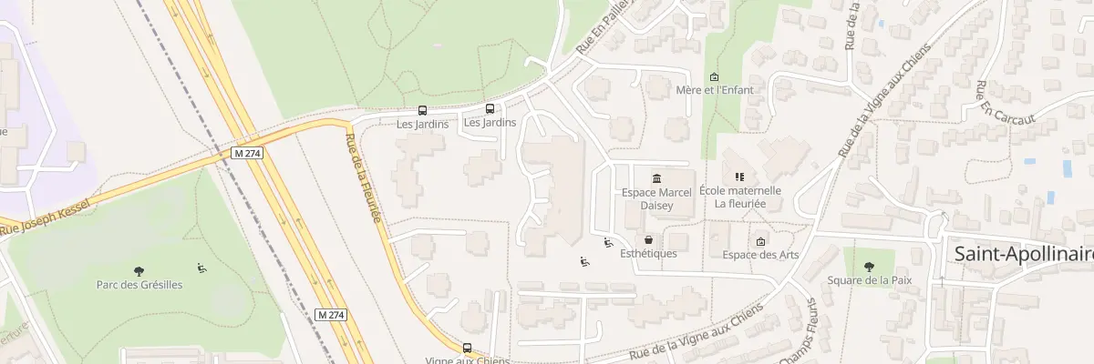 Plan du 79 Rue En Paillery à Saint-Apollinaire