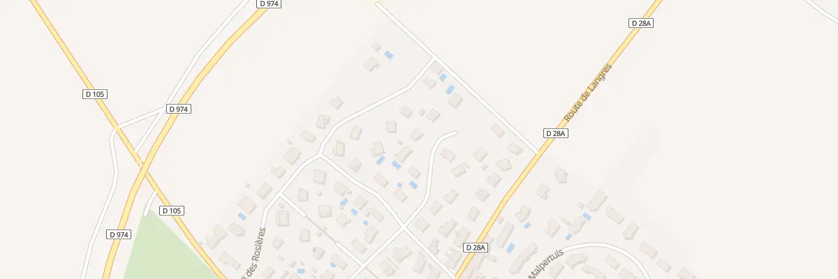 Plan du 29 Rue Charles Tissot à Norges-la-Ville