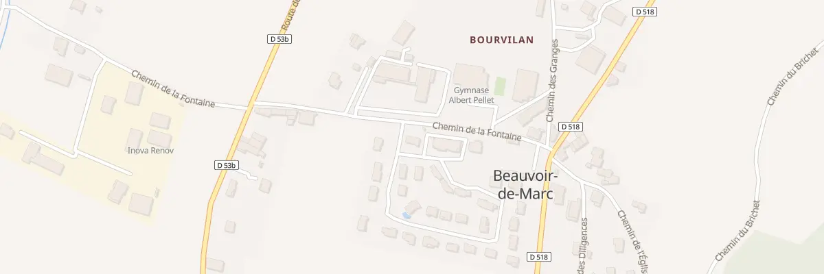 Plan du 1 Lot Les Varilles à Beauvoir-de-Marc