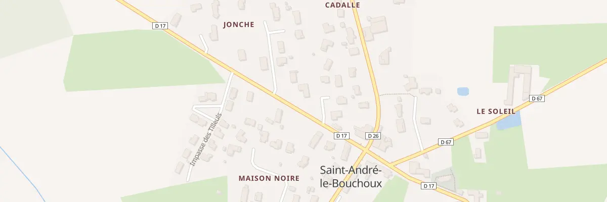 Plan du 8 Imp du Jonchet à Saint-André-le-Bouchoux