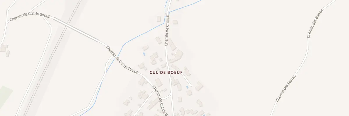 Plan du 176 Chem de Cul de Boeuf à Beauvoir-de-Marc