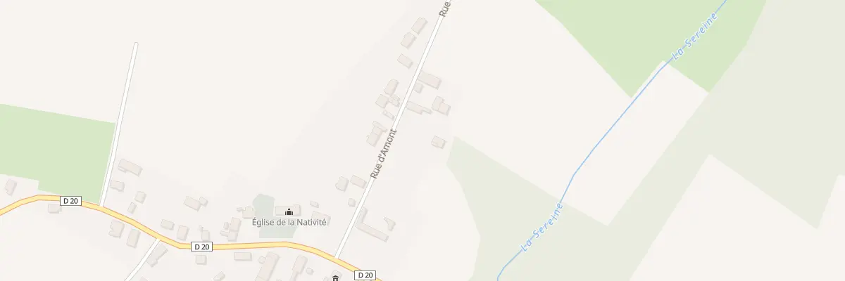 Plan du 4 Rue d’Amont à Bagnot