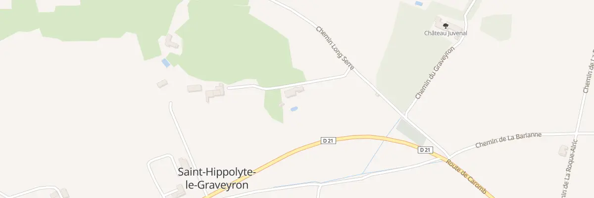 Plan du 5025 Rte de Caromb à Saint-Hippolyte-le-Graveyron